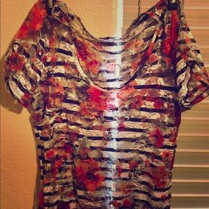 See through classy top